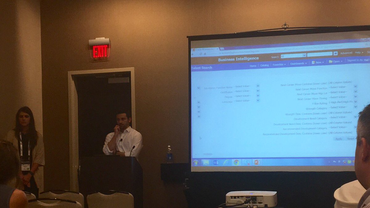 BWELCHSFO's tweet image. A deeper dive into the talent search reporting tool #OHUG2016 #PwCOracle @PwCAdvisory