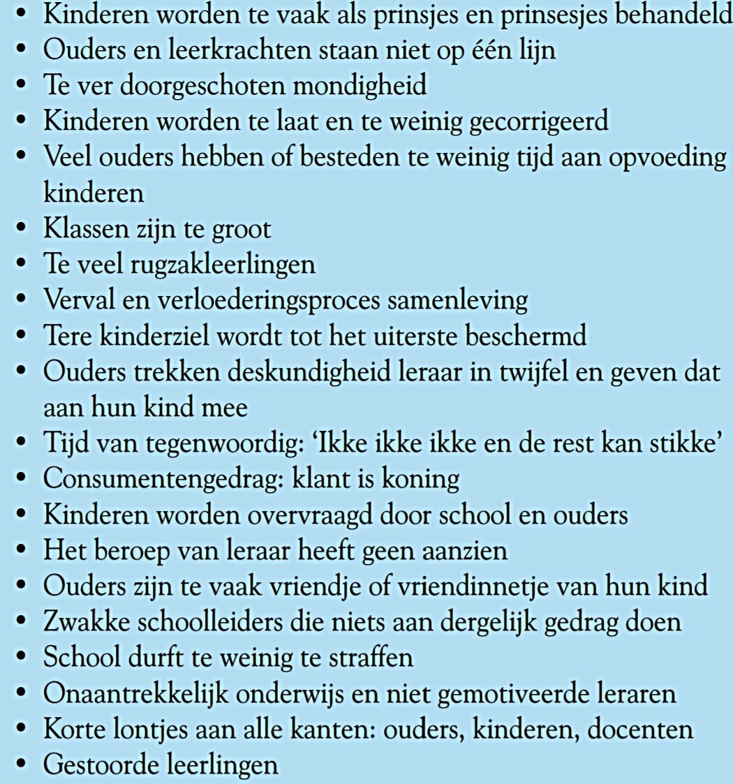 Redenen waarom " het gezag " van de school op z'n zachtst gezegd kwetsbaar is.
#onderwijs 
Bron: Schooljournaal