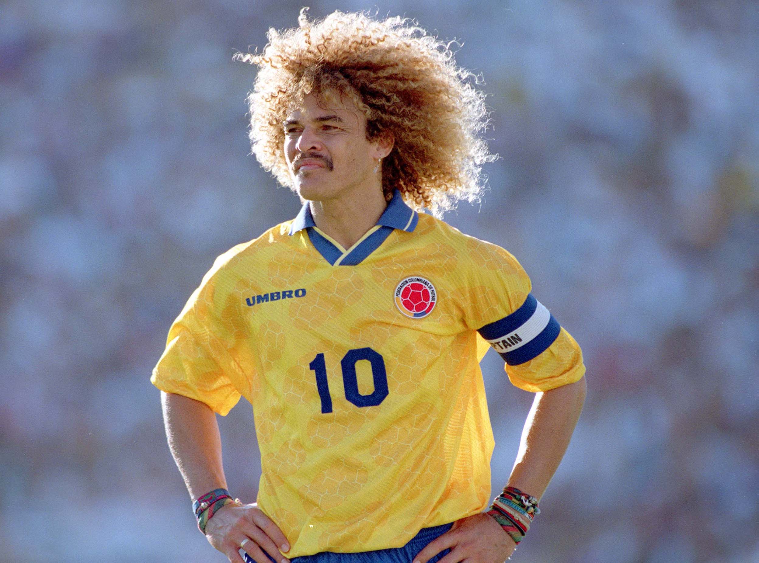 Carlos hotsell valderrama jersey