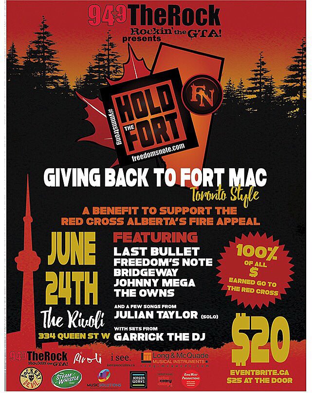 <a href="/DockeryDevil/">Dockery Devil</a> &amp; <a href="/iseeassociates/">Irene Carroll</a> Excited for the "Hold The Fort" #concert #event @RivoliTO! #Toronto #LiveMusic #YYZ