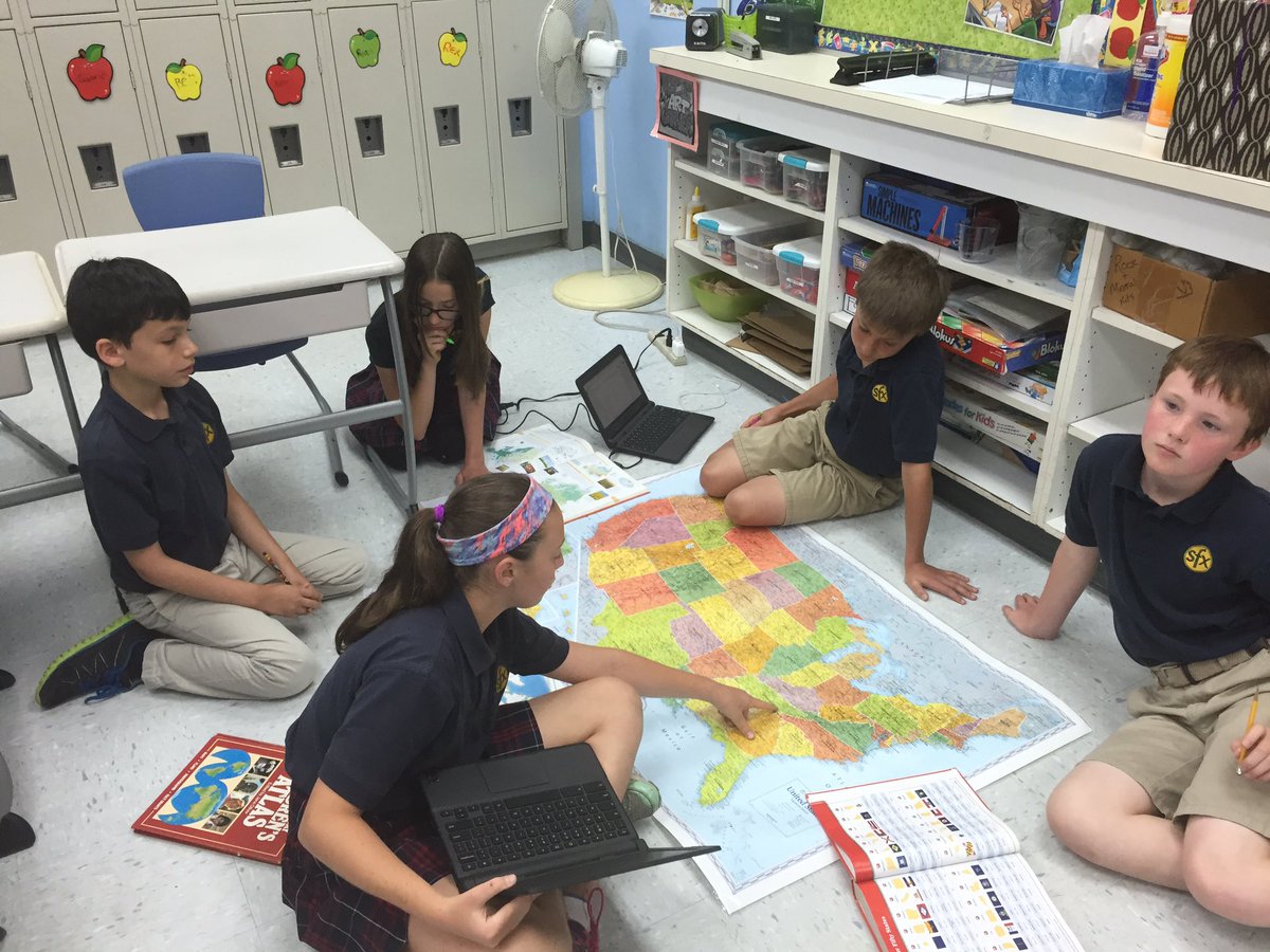 KerrySiefer's tweet photo. Had a great #mysteryskype today with @WetmoreAnthony #EndofSchoolYear https://t.co/dZfNWNHRKF