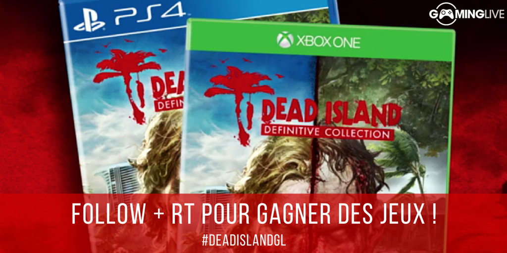JVTVofficiel's tweet photo. CONCOURS #DEADISLANDGL 
FOLLOW + RT pour tenter de gagner des jeux #PS4 et #XBOXONE ! 
Live https://t.co/0wc2XhIUpX https://t.co/GLkfxYHagz
