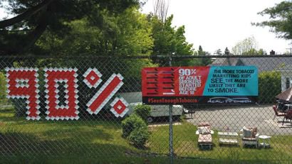 CounterTobacco's tweet image. Anti-tobacco messages going up in Hamilton, Fulton &amp;amp; Montgomery Counties, NY buff.ly/1OaUKWI
