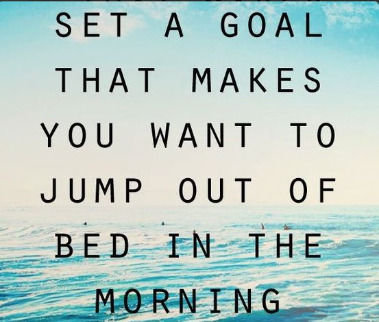What makes you jump out of bed in the morning? #TuesdayMotivation