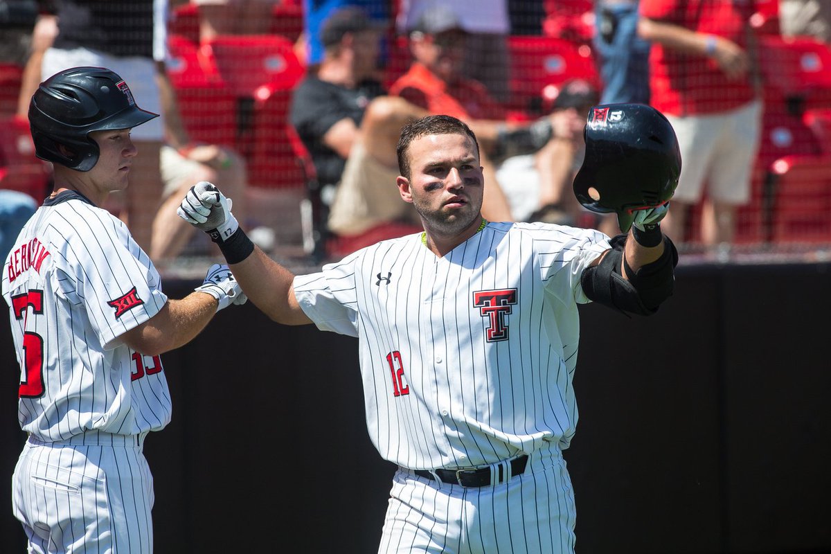 TTU_Baseball's tweet photo. Eric Gutierrez has played in all 238 games of his #TexasTech career, 2 shy of Clint Bryant's school record. #WreckEm https://t.co/sng1iXBHTm