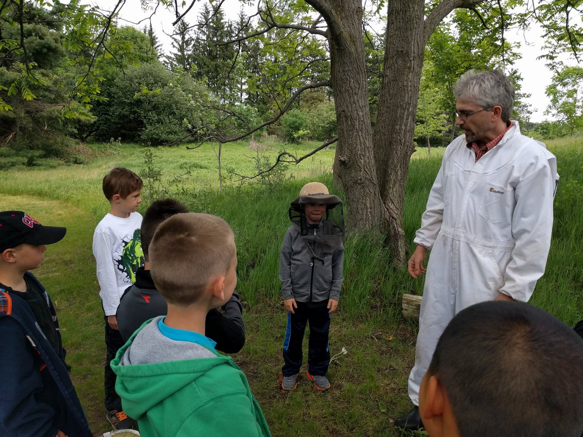classwithsmith's tweet photo. Bee setup! #LexVisitsFun @wrdsb https://t.co/mc2EkmEDOg