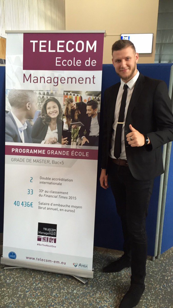 TEM_Admissibles's tweet photo. Merci pour ta venue, en espérant te revoir à la rentrée @Lil_Mehdi #BeTheNextOne #TelecomEM https://t.co/Cg9BF6UHE0