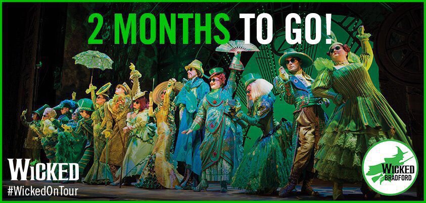 There's still time to book your tickets to see us in Bradford! #WickedOnTour #Bradford bit.ly/1YnDIou