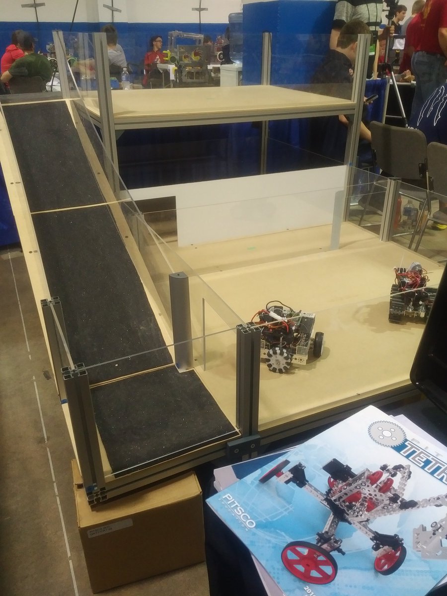 MatthewColbeck's tweet image. Studica Canada showcasing Robotics: USAR @Skills_Canada #SCNC2016 with #TETRIXrobotics.