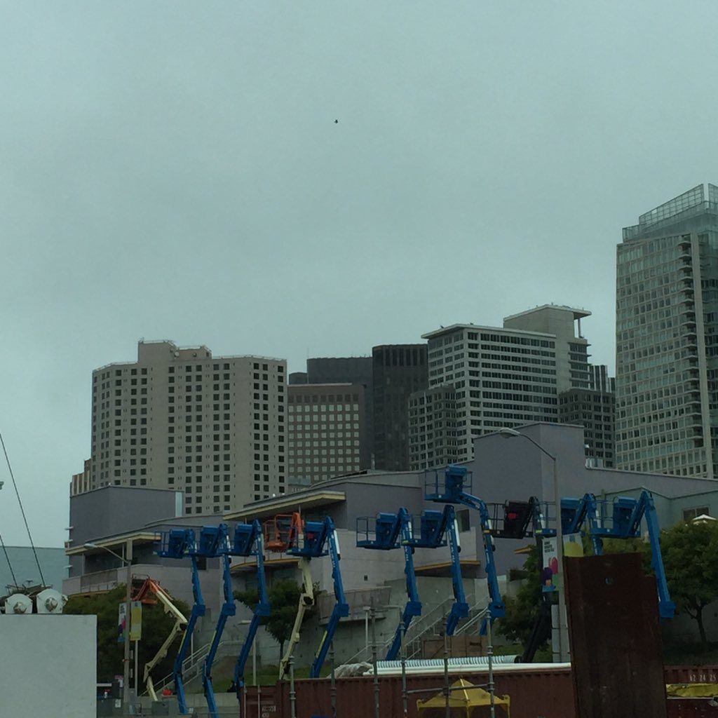 Beautiful installation on 4th street this morning