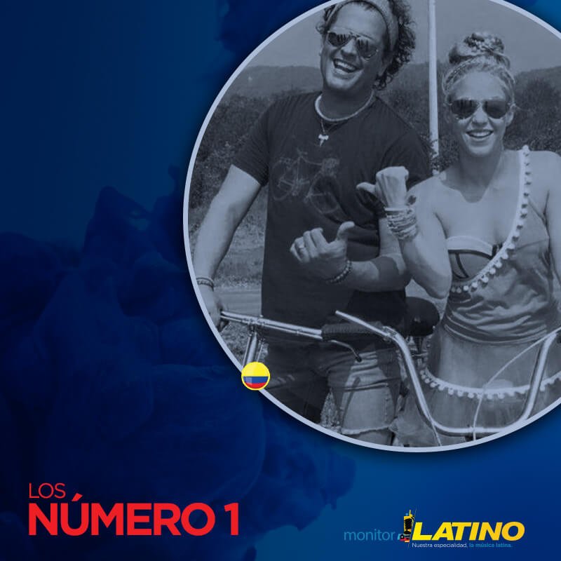 best_topmusic's tweet photo. @carlosvives @shakira #LaBicicleta #1 en #Colombia #ChartGeneral @monitorLATINO @sonymusicmexico @luisalan2006 https://t.co/O1HkYI31eE