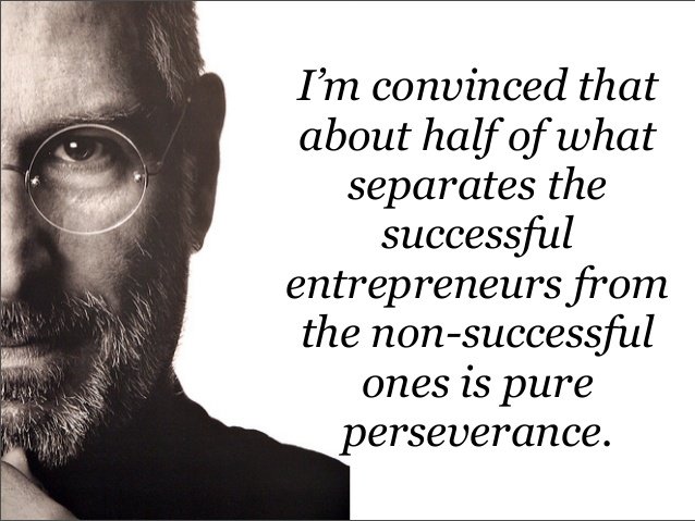 Technorins's tweet photo. Perseverance is the thing that #separates successful #entrepreneurs from the non #successful ones !!! https://t.co/jORaQc91OV