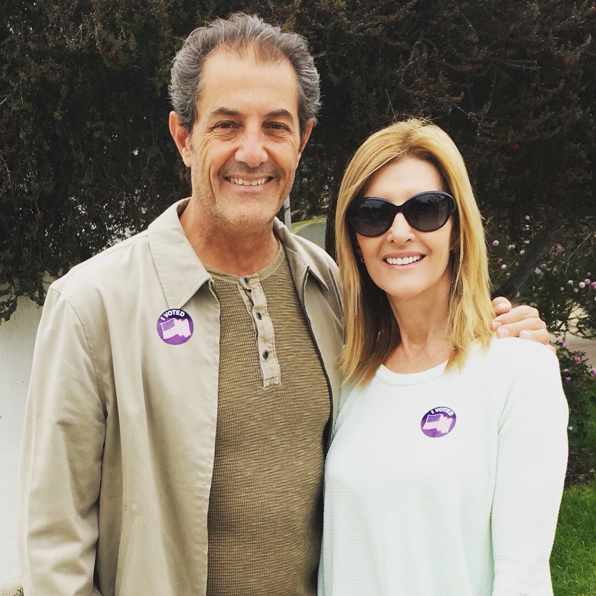 carlatomson1's tweet photo. #Votetoday #CaliforniaPrimaryElection Please remember to exercise your right #everyvotecounts We voted https://t.co/vz7xYmlFtT