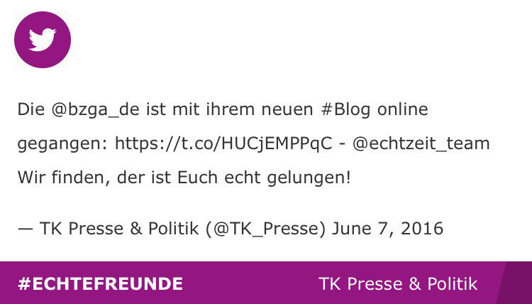 Danke <a href="/TK_Presse/">TK Presse & Politik</a>! Euer Post macht sich gut auf unserer #socialwall.