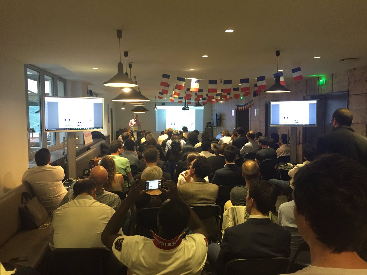 Salle comble pour le meetup #Fintech avec <a href="/finstackio/">finstack</a> <a href="/grisbee_app/">Grisbee | Conseil & gestion de patrimoine en ligne</a> <a href="/PREXEMcom/">Prexem</a> merci le <a href="/leboncoin/">leboncoin</a> et <a href="/MoneyPushApp/">MoneyPush.Com</a>