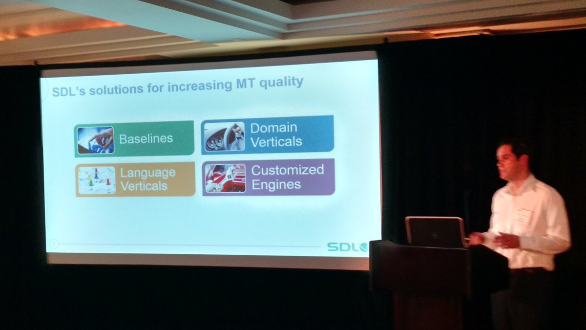 SDLlanguage's tweet image. Machine Translation quality can be improved by engine training. #SDLCSS