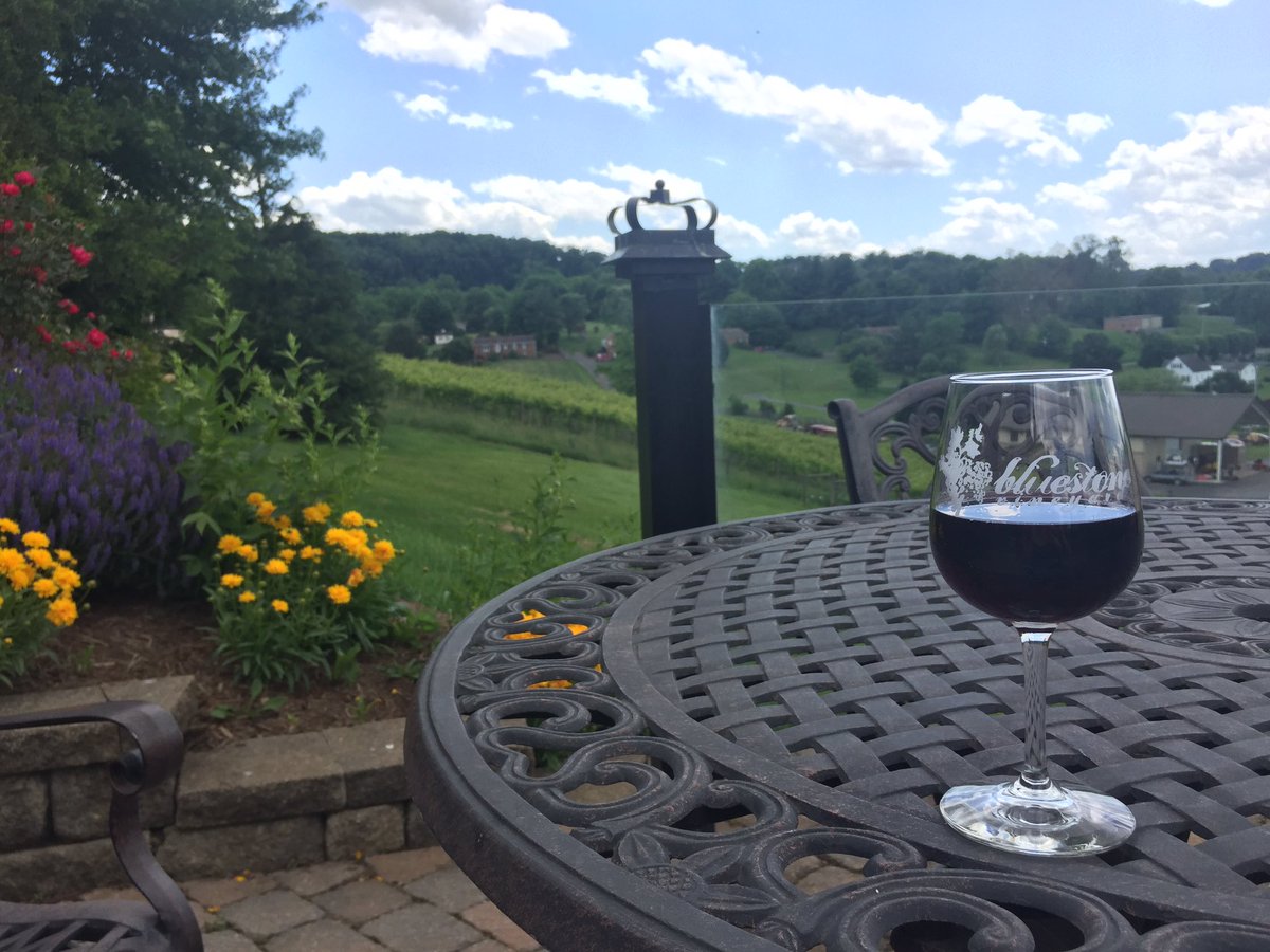locustlyn's tweet photo. First visit to Bluestone Vineyard @HarrisonburgVA, short trip from @locustlyn. 2013 Local Chop &amp; Grill Cabernet 👍🏻 https://t.co/KmzEzYi4Xa