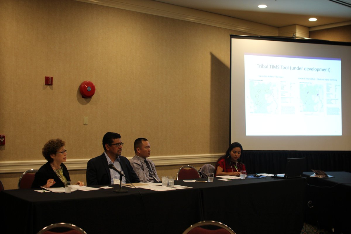 UCBSafeTREC's tweet photo. Our co-director Jill C. presents on @UCBSafeTREC Tribal data w/ our TIMS tool https://t.co/tYHRYDivZI #PedsCount16 https://t.co/wbT7qN1xSZ