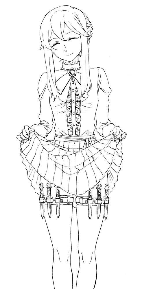 俺はなぜこんな線画を… 