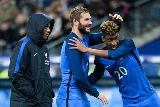 Gignac: "Coman? C'est une fusée. J'aurais bien aimé avoir de la vitesse; moi aussi...C'est très impressionnant."