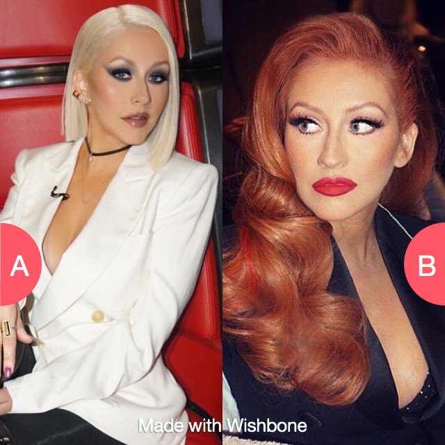 Wishbone On Twitter Christina Aguilera With Platinum Blonde Hair
