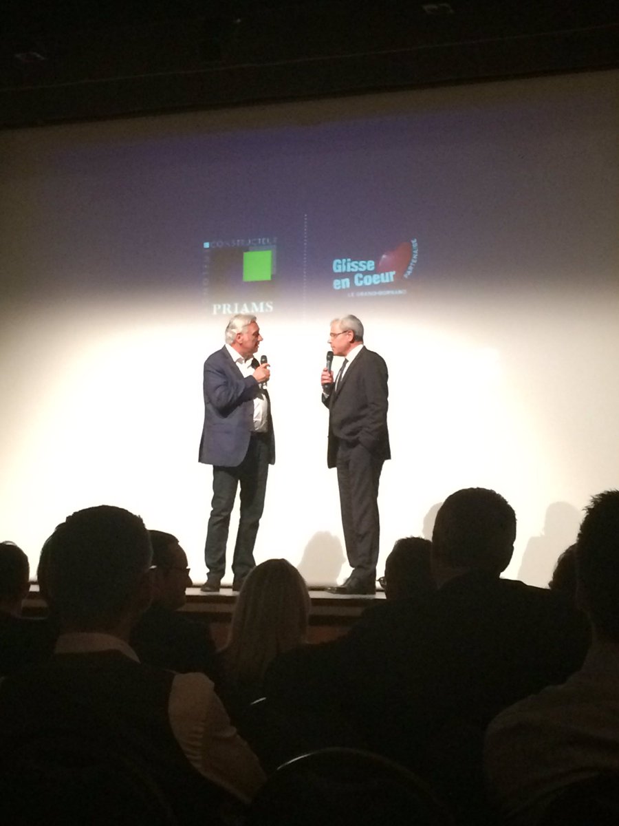 Clinejournalist's tweet photo. Soirée de lancement du club des ambassadeurs du promoteur #Priams avec @mongrandbo pour #glisseencoeur https://t.co/0LBVXwy6nU