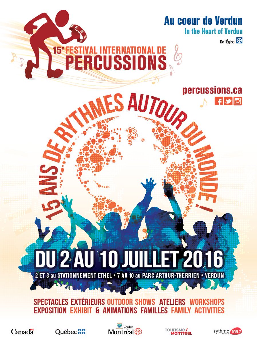 FIPercussions's tweet image. La PROGRAMMATION 
 15 ans de rythmes autour du monde !
bientôt en ligne !
PARTAGEZ  facebook.com/events/2392097…