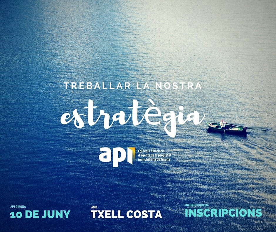 apigirona's tweet image. Aquest divendres, si vols, treballa la teva estratègia amb @txellcosta #formacióAPI
apigirona.com/cat/news/new/5…