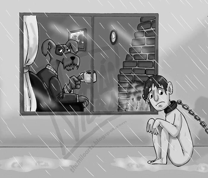 Chartres_Vegan's tweet image. Et si on inversé les rôles!? 3/4 #GoVegan