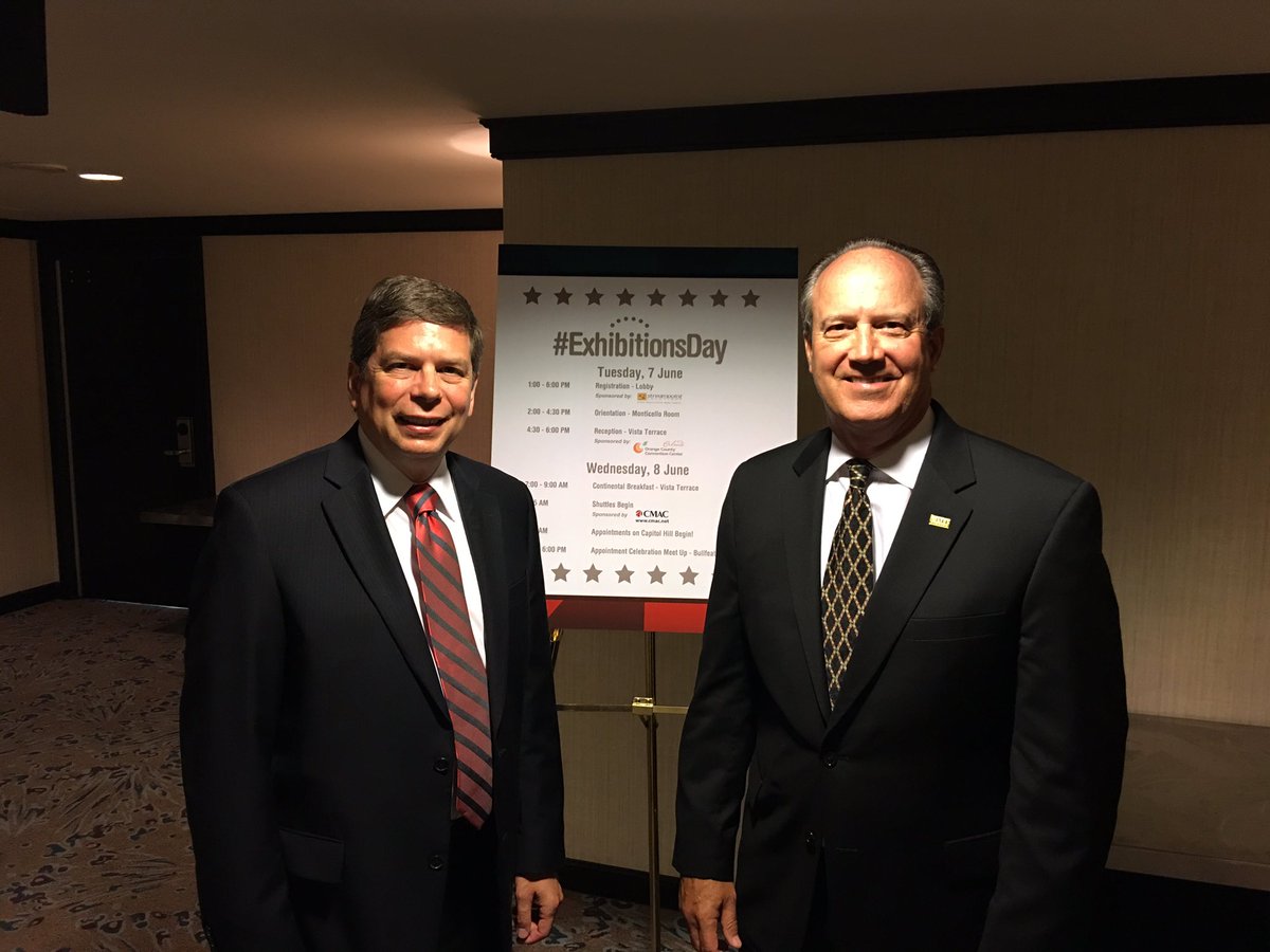 Thank you <a href="/SenatorBegich/">Senator Mark Begich</a> for being a relentless supporter of the exhibitions industry. <a href="/IAEE_HQ/">IAEE Headquarters</a> #ExhibitionsDay