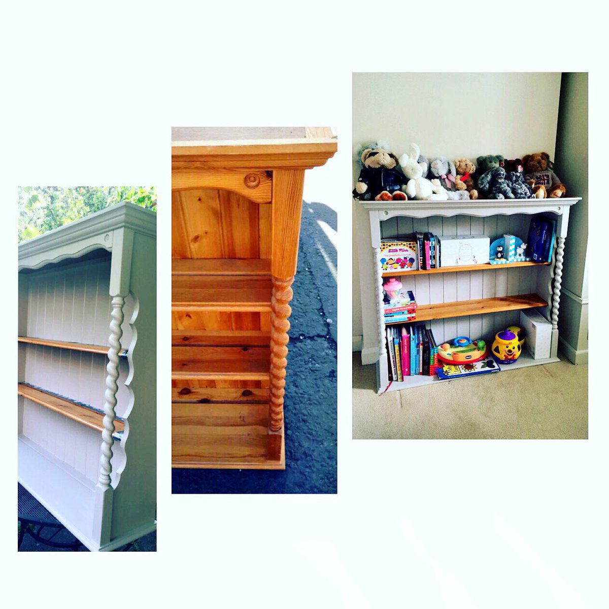 Repurposeful_UK's tweet photo. From workshop to my customer's daughters bedroom!#upcycledhour https://t.co/BN2OwnpnDl