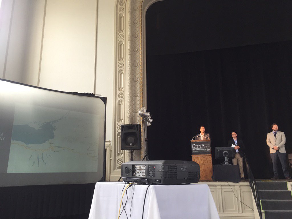 judiegilmore's tweet image. @ElevatingErie at #CityAgeROC. Great presentation about reinventing Erie Blvd.