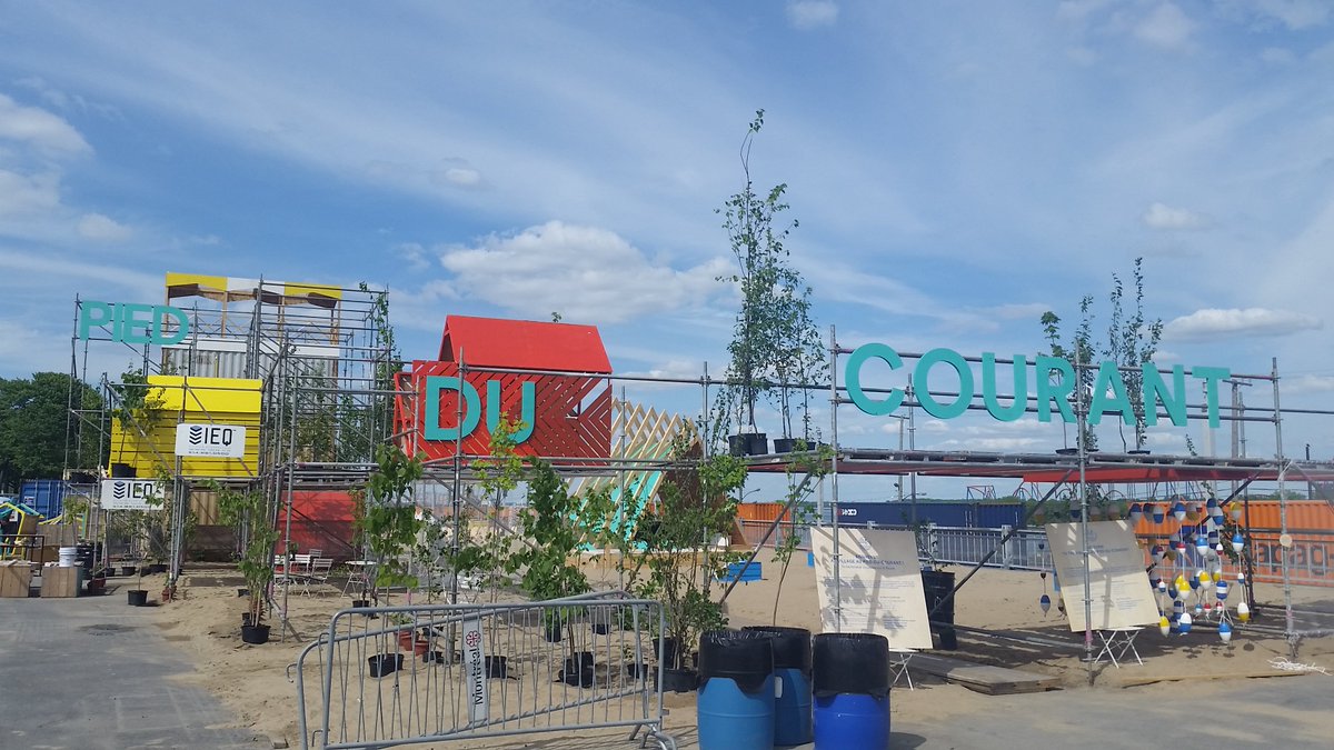 Groupe_IEQ's tweet image. Groupe IEQ commanditaire pour @microclimatarch au @VillageEphemere