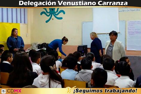 A_VCarranza's tweet image. Platica de autoestima en Esc. Primaria “Dr. Silva” impartida por CLIV
