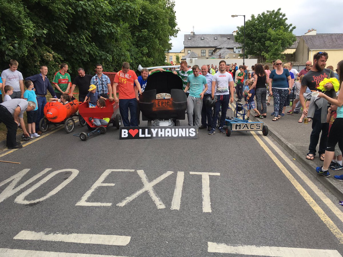 goballyhaunis's tweet photo. Can't wait for next year when the competition will be fierce at B❤️llyhaunis Soap Box Derby https://t.co/UoMgsyeyK5