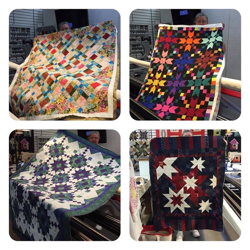 QuiltersWay's tweet photo. Kit Ryan has been quilting up a storm this week. #longarmquilting #gammill https://t.co/GsUdjKHHLm https://t.co/YLe86nfq9K