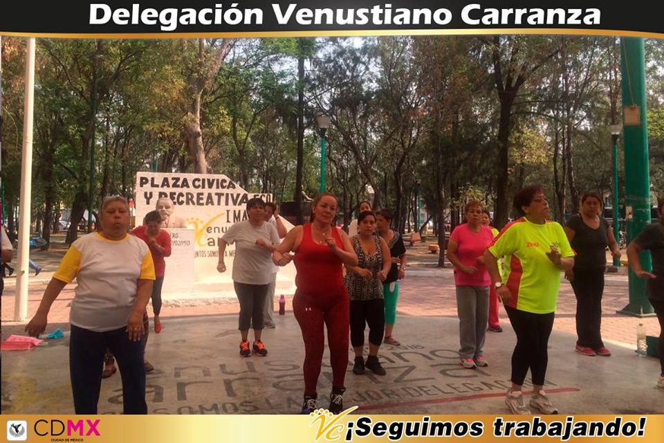 A_VCarranza's tweet image. Activación Física Comunitaria en Velodromo, en Parque Madero y en Escuela “Marruecos”.