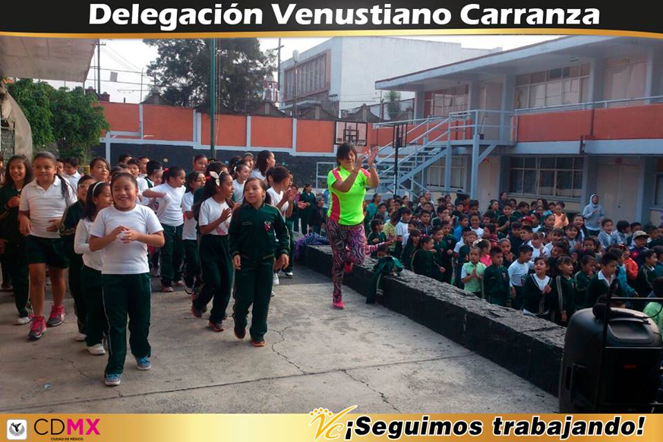 A_VCarranza's tweet image. Activación Física Comunitaria en Velodromo, en Parque Madero y en Escuela “Marruecos”.