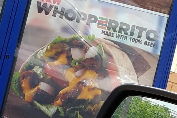 PRWeekUS's tweet photo. Has Burger King missed a whopper(rito) of a marketing opportunity? https://t.co/Hean3scLqg https://t.co/KdpLOiOLZ8