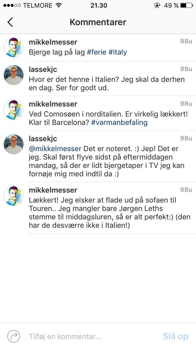 MikkelMesser's tweet photo. @lassekjaertw @HelenaBayer er glad for jeg kunne hjælpe. Er imponeret over din "level of oath-keeping" Lasse! https://t.co/CMc25wLSm0