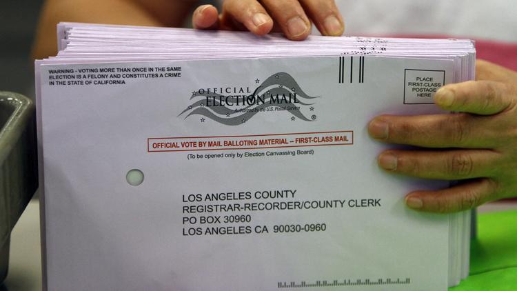 latimes's tweet photo. More Californians are expected to vote by mail than ever before in a statewide primary https://t.co/FRDXKEgs1m https://t.co/MGGJATsf2x