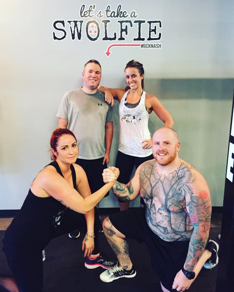 joshterrymgmt's tweet photo. I didn't die at the boxing club; it was actually fun @TITLENashville @mikexfinn @k8truscott @allisonskiff #boxnash https://t.co/Oz3QUO3anK