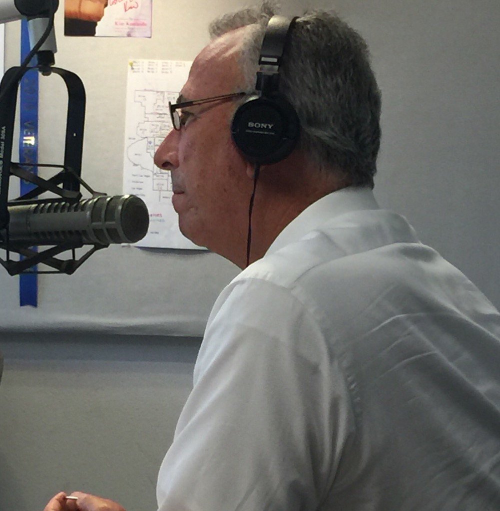 TheDA_Wolfson's tweet photo. On the air with @AlanStockLV @kxnt call in with your questions now. https://t.co/6K2XlJHKNc