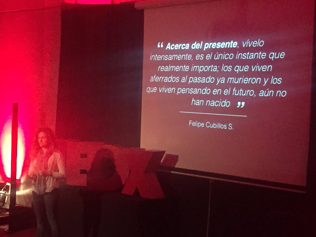Frase del recuerdo de Felipe Cubillos #TEDxUDD