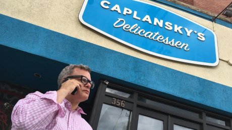 CBCToronto's tweet photo. Caplansky's Deli shut down — for now — by 'outrageous' landlord action https://t.co/UHezIFTkbl https://t.co/8BeWE0mJ5w