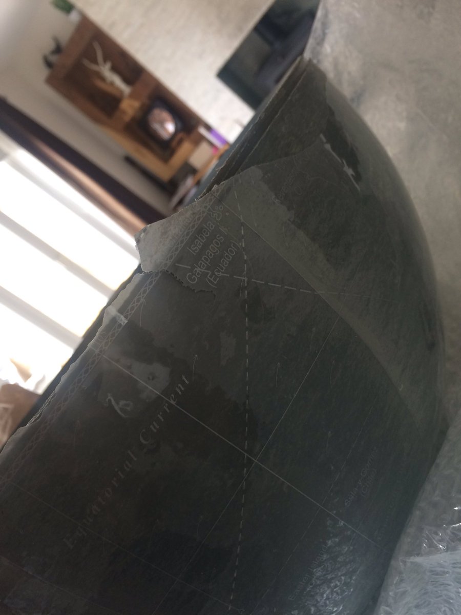 _pennything's tweet photo. Received a giant broken #globe 👍 sooo, coming soon ... The penny globe 😃 #upcycledhour #upcycle #excited #pennything https://t.co/VVfL23g1MY