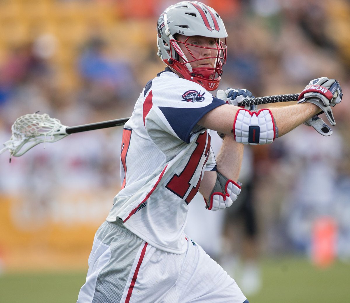 brine_wlax's tweet photo. Ready to lay some lumber. | The @BostonCannons are 4-3 heading into Week 8. #MLL2016 #TeamElite @BrodieMerrill_ https://t.co/yF6IluoCSt