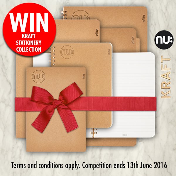 RymanStationery's tweet photo. Don’t forget to #RT to be in with a chance of #winning 1 of 3 @NuNotebooks bundles https://t.co/t5vdxVCgTT