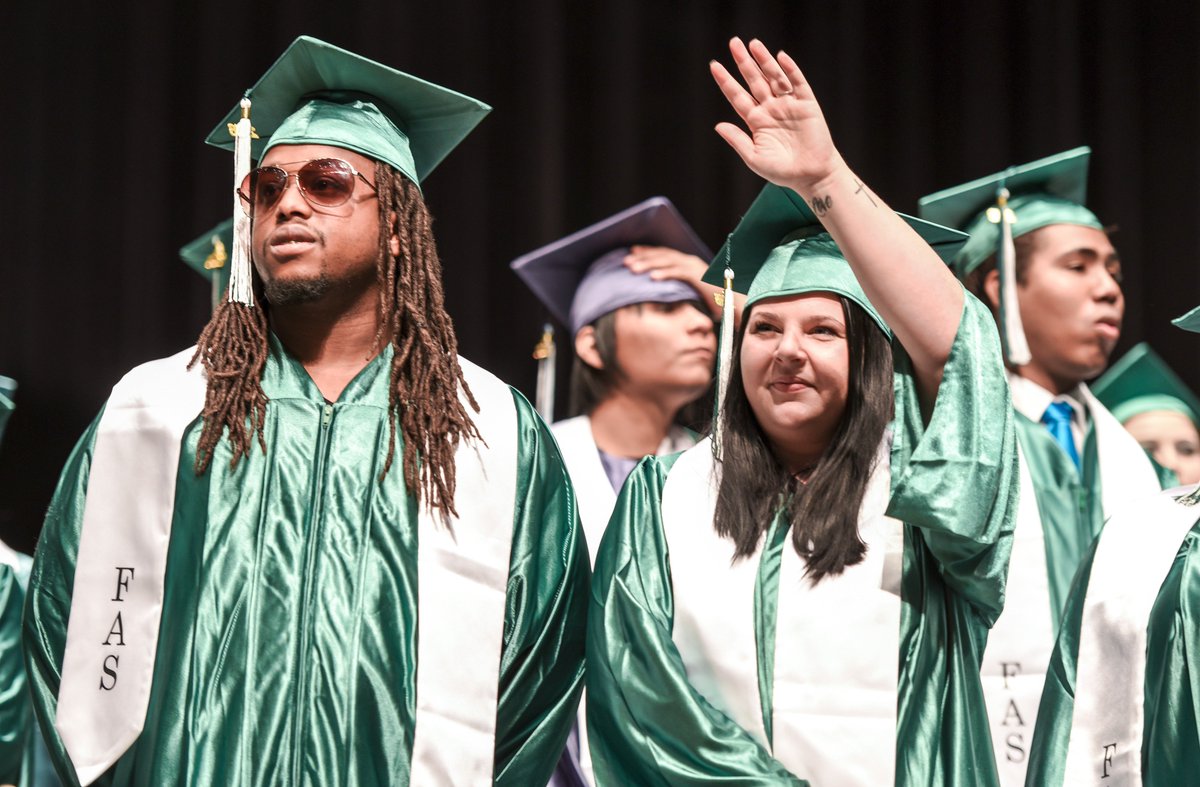 Congrats to the students who recently graduated from <a href="/Fresno_AS/">Fresno Adult School</a>! View grad pics here: goo.gl/yAzo8w