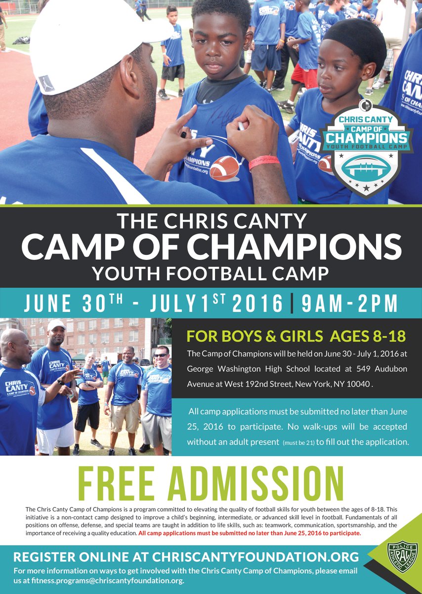TrinitySportsNY's tweet photo. .@thekenkougroup @_Health_Wealth is partnering with Chris’ @ChrisCanty99 #CampofChampions @CCFCmty cc @JosephCanty https://t.co/AaHW2xmUXb